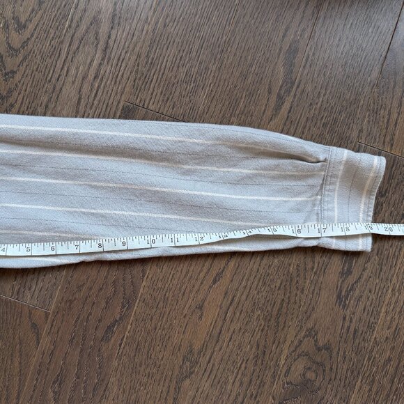 Club Monaco White Striped Casual Button Down Shirt - Picture 4 of 6